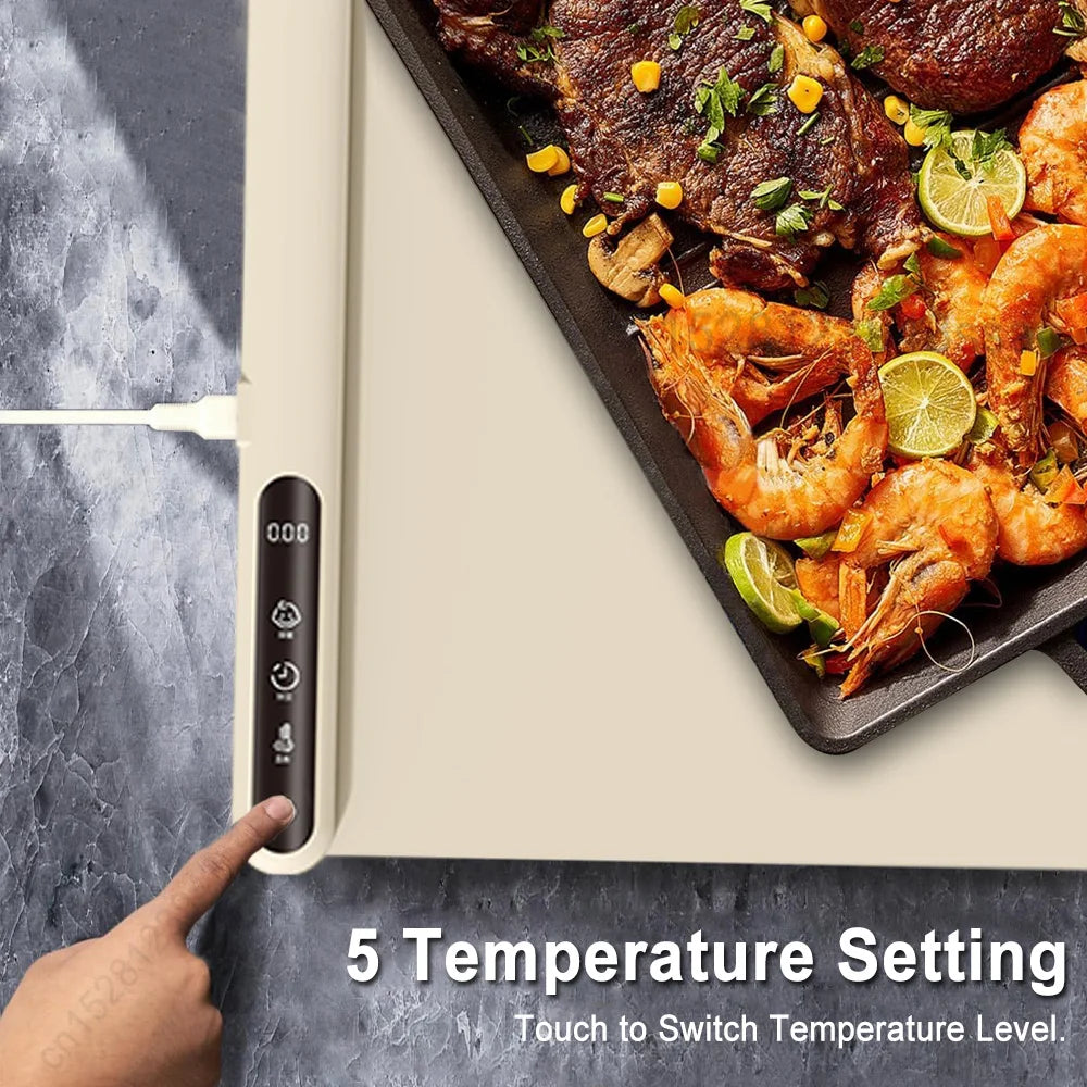 Electric Foldable Food Warming Tray