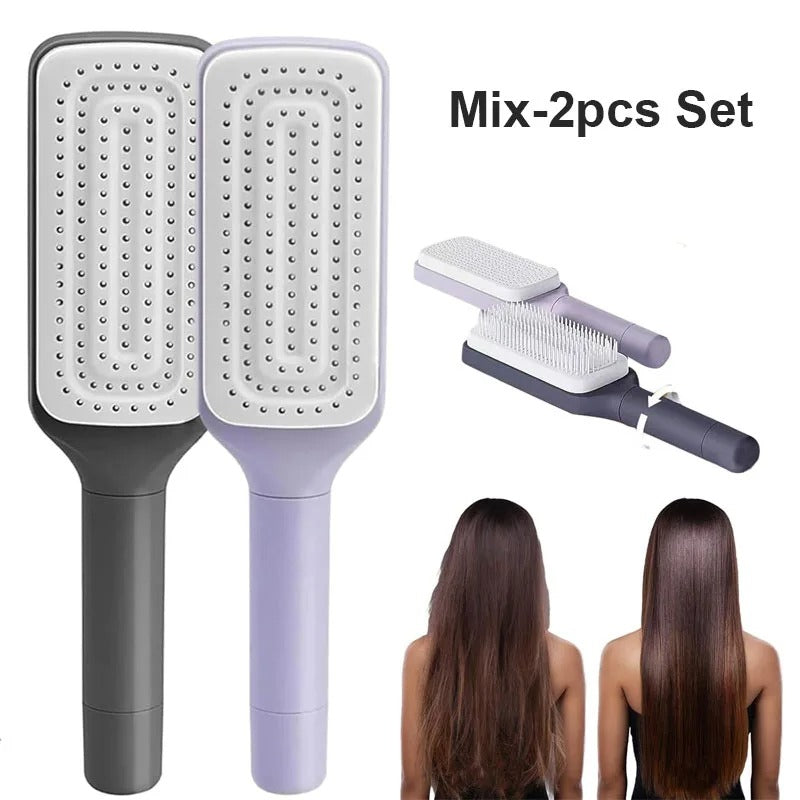 Self Cleaning Hair Brush