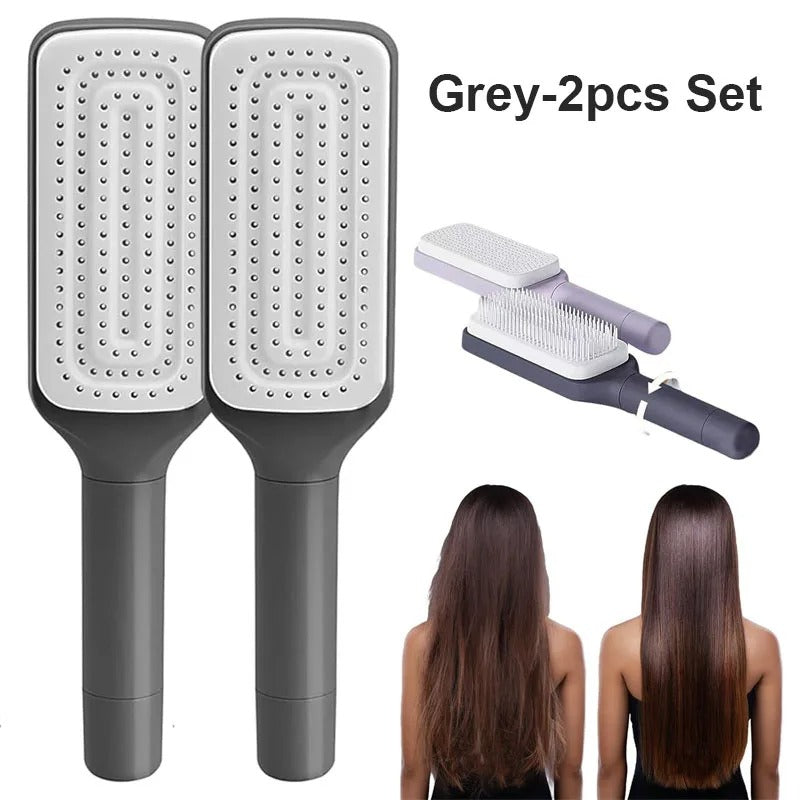 Self Cleaning Hair Brush