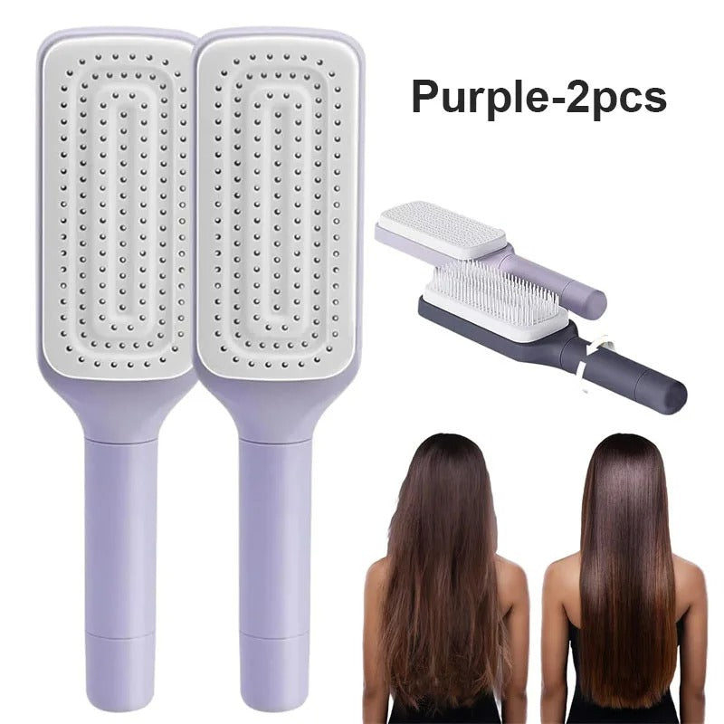 Self Cleaning Hair Brush